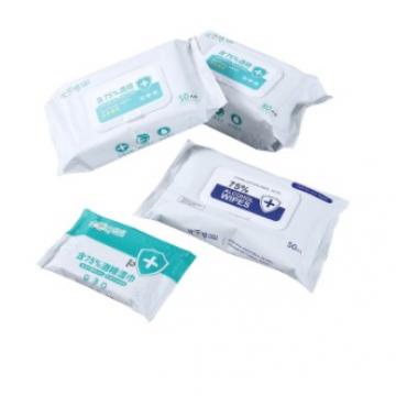 Customized Packet Individual Sachet Antibacterial Disinfectant Alcohol Wet Wipes Tissue