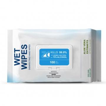 Hot Sale Cheap Industrial 75 Alcohol Disinfection Wet Wipes