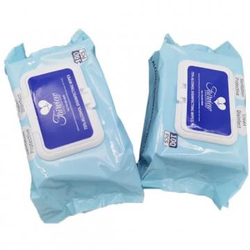120count OEM Hand Sanitizing Disposable Wet Tissue Disinfecting Antibacterial Disinfectant Wipe 70% Isopropyl Alcohol Wipes Kills 99.99% of Germs