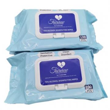 Custom Medical Hospital 99% 70% Isopropyl Alcohol Pad Disinfectant Antibacterial Sanitizer Sterile Clean Wet Wipe