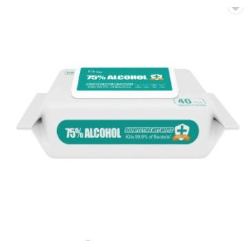 Disposable Disinfection Wet Wipes Containing 75% Alcohol