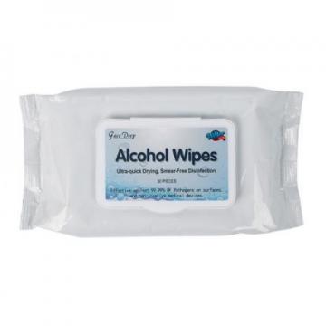 Non-Woven Sterile 70% Isopropyl Alcohol Pad Clean Wipe