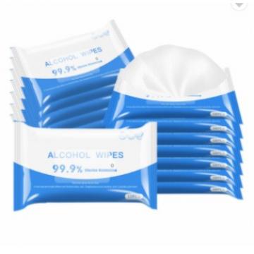 Custom Hospital Medical Sterile Ipa Clean Tissue 99% Sanitizer 70% Isopropyl Alcohol Antiseptic Disinfecting Wet Wipe