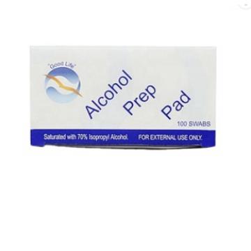 Ce/ISO/FDA Approved Sterile 75% Isopropyl Alcohol Prep Pad Alcohol Wipes, 99.9% Germ Killing