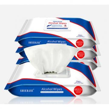 Factory Supply Alcohol Pads with 70% Isopropyl Alcohol
