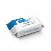 OEM Alcohol Wet Wipes High Quality 50pcs Per Pack Cleaning Wet Wipes Unscented For Adult Free Samples Disinfection