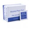 Square Cotton Pads 2.36'x2.36" Well-Saturated in Alcohol, 100 Alcohol Wipes Alcohol Prep Pads