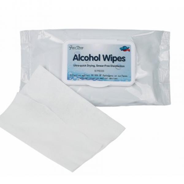 70% Isopropyl Alcohol Disinfectant Antibacterial Wipes in Canister
