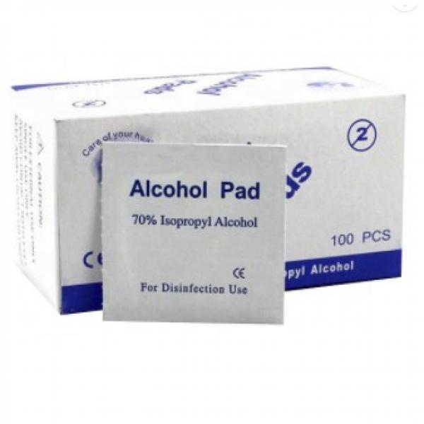 Ce/ISO/FDA Approved Sterile 75% Isopropyl Alcohol Prep Pad Alcohol Wipes, 99.9% Germ Killing