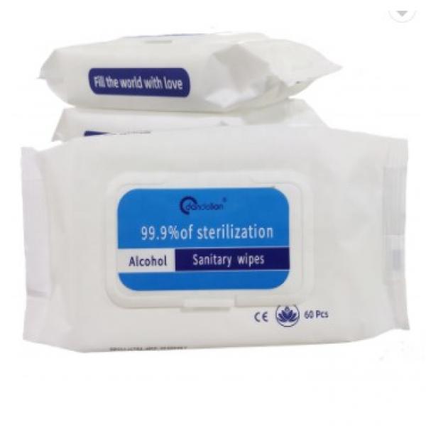 New products Isopropyl 75 percent for Personal Cleaning wet alcohol hand wipes