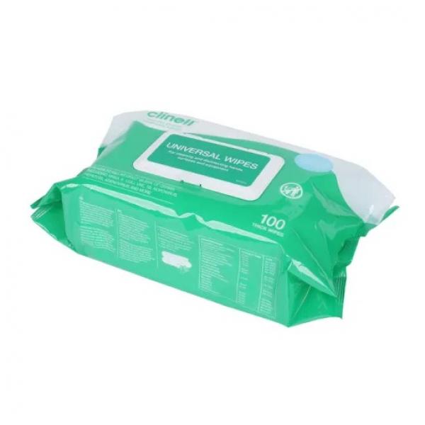 Visbella 50 PCS Disinfection Wet Wipe Paper Containing 75% Alcohol for Daily Usage